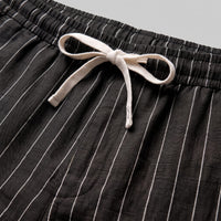 Herren Leinenshorts mit Nadelstreifen | Reimund