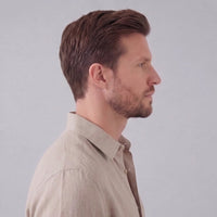 Herren Leinenhemd Kurzarm mit Kentkragen | Harald
