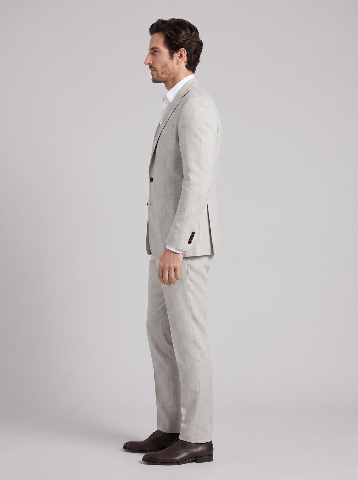Herren Leinenanzug Slim Fit Zweiteiler | Erdmann_13