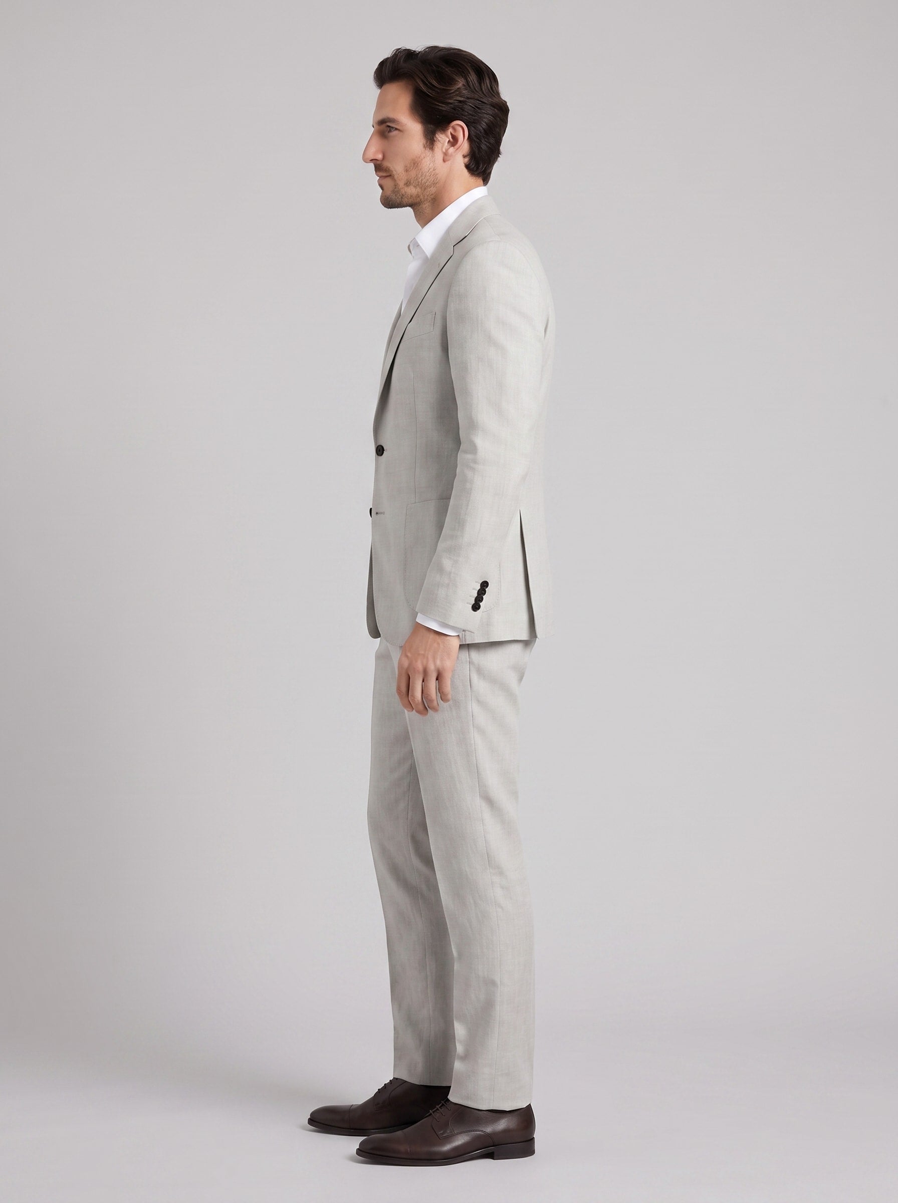 Herren Leinenanzug Slim Fit Zweiteiler | Erdmann