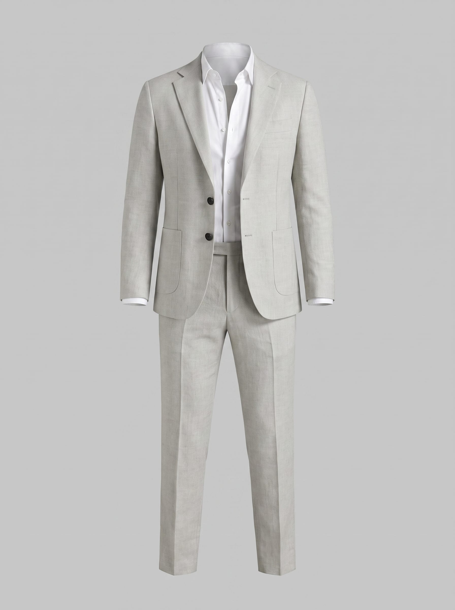 Herren Leinenanzug Slim Fit Zweiteiler | Erdmann