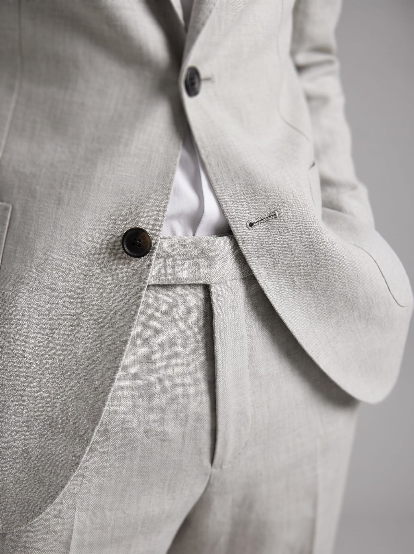 Herren Leinenanzug Slim Fit Zweiteiler | Erdmann_15