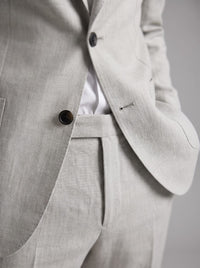 Herren Leinenanzug Slim Fit Zweiteiler | Erdmann