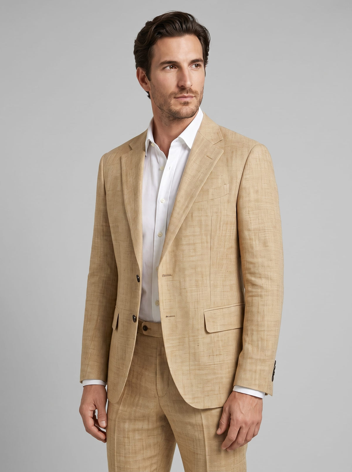 Herren Leinenanzug Slim Fit Zweiteiler | Erdmann_22
