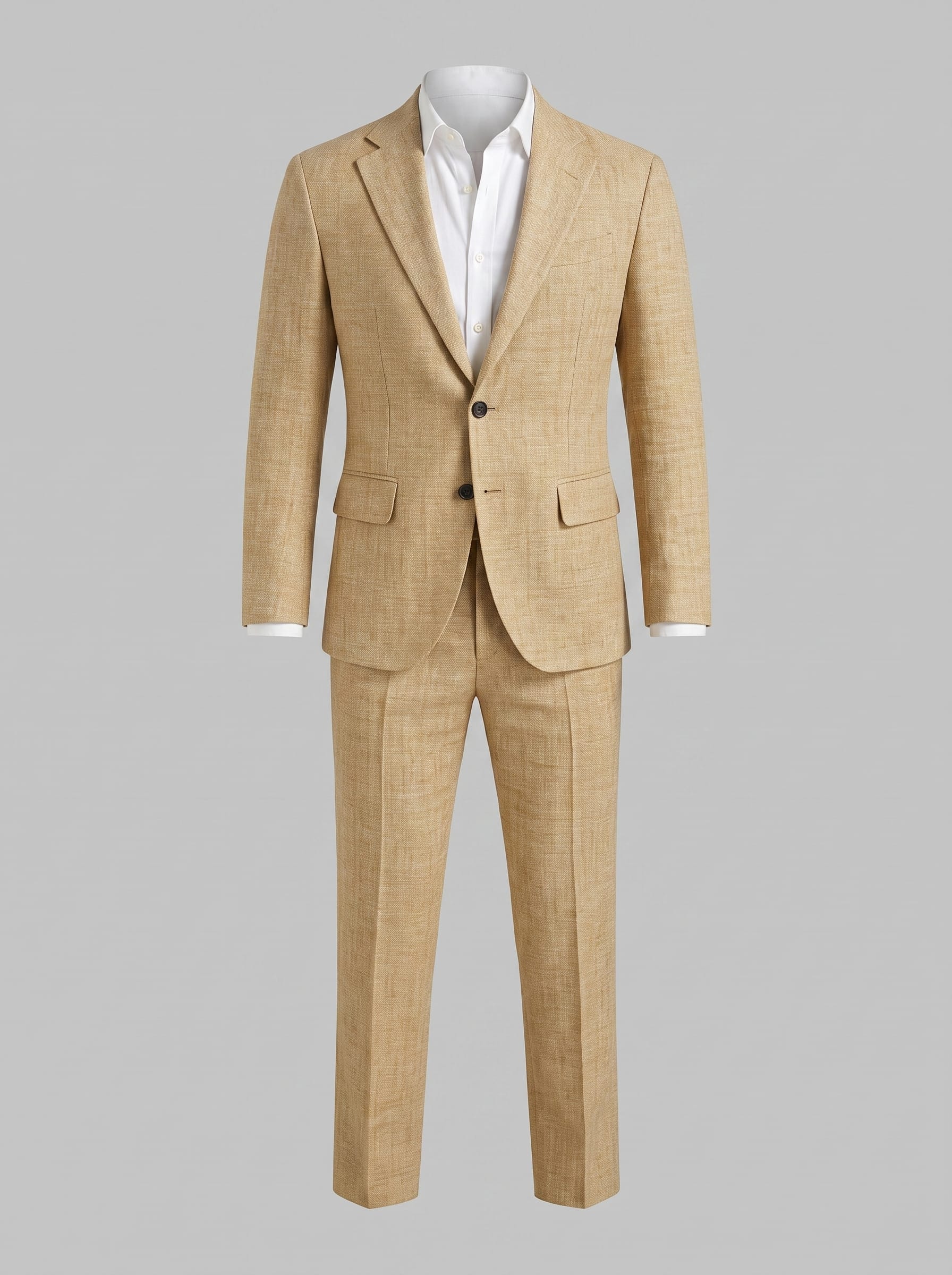 Herren Leinenanzug Slim Fit Zweiteiler | Erdmann