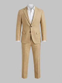 Herren Leinenanzug Slim Fit Zweiteiler | Erdmann