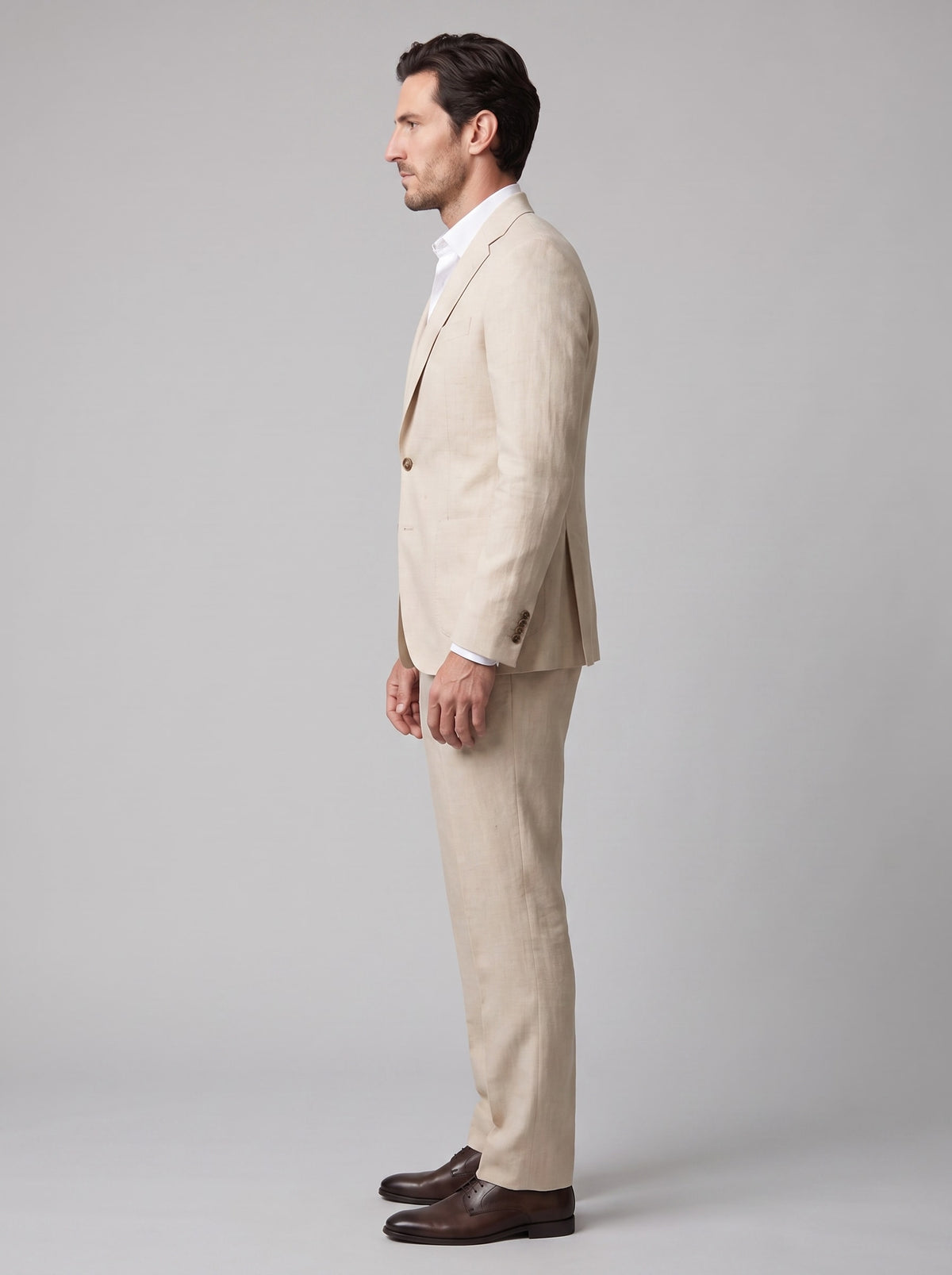 Herren Leinenanzug Slim Fit Zweiteiler | Erdmann_3