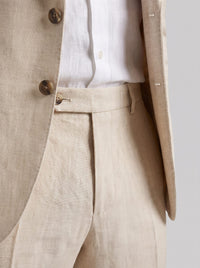 Herren Leinenanzug Slim Fit Zweiteiler | Erdmann
