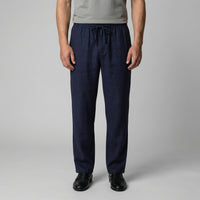 Herren Leinenhose mit elastischem Bund | Kai