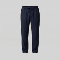 Herren Leinenhose mit elastischem Bund | Kai