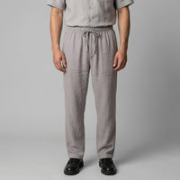 Herren Leinenhose mit elastischem Bund | Kai