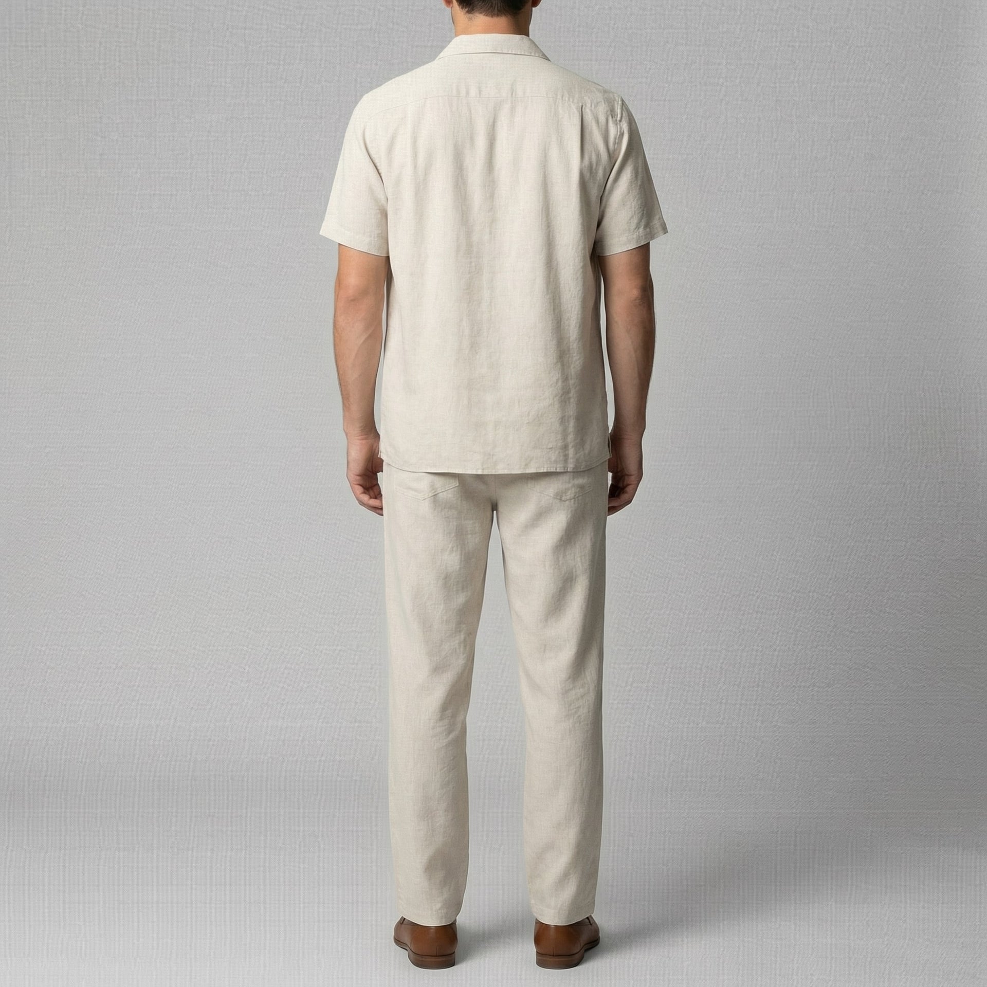 Herren Leinenhose mit elastischem Bund | Kai