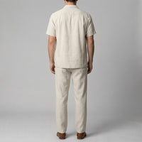 Herren Leinenhose mit elastischem Bund | Kai