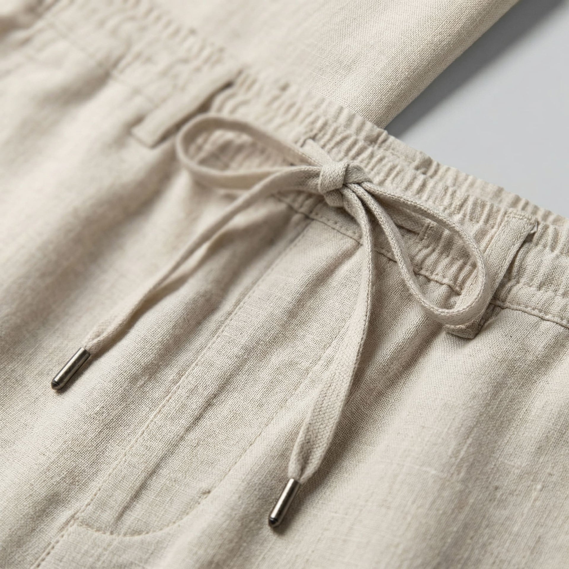 Herren Leinenhose mit elastischem Bund | Kai