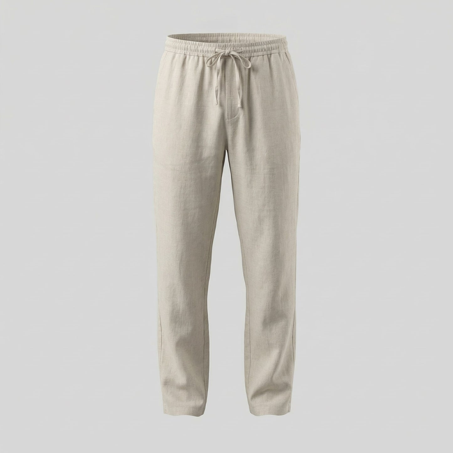 Herren Leinenhose mit elastischem Bund | Kai_5