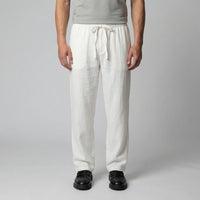 Herren Leinenhose mit elastischem Bund | Kai