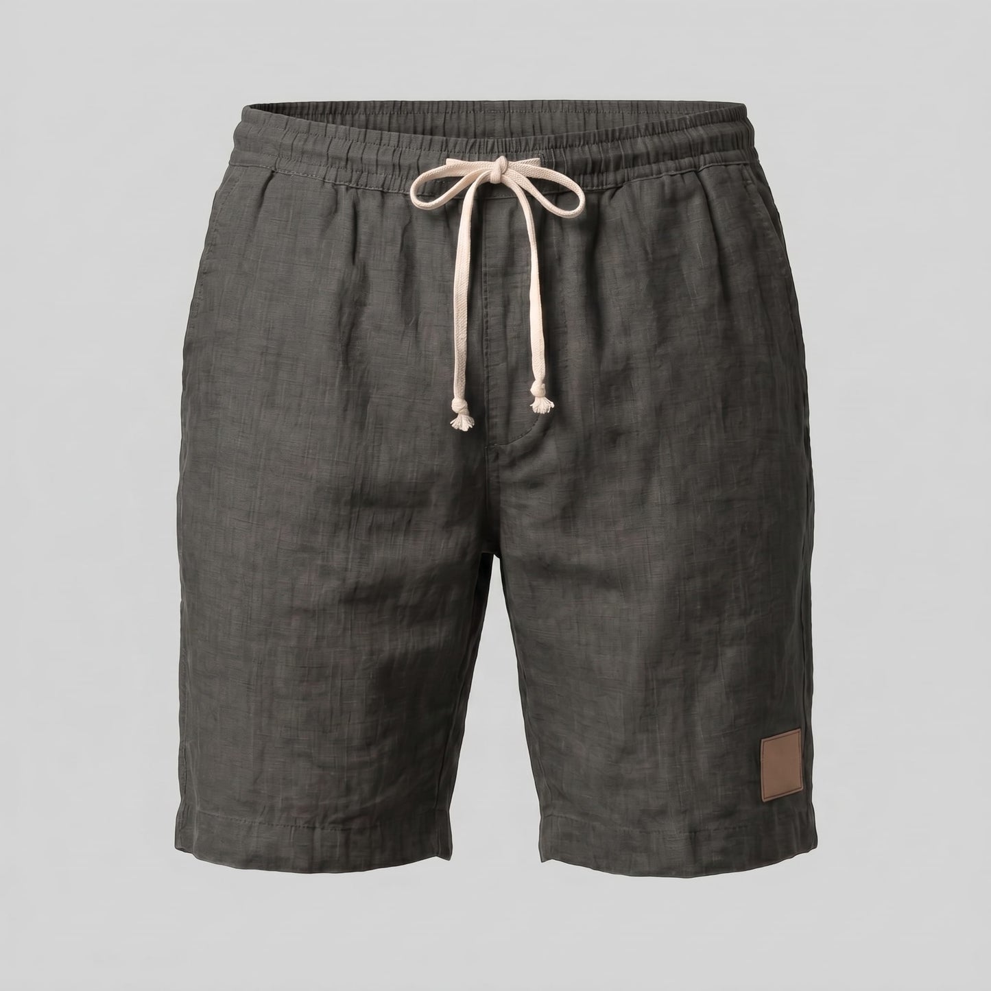 Herren Leinenshorts mit Tunnelzug | Reinald_15
