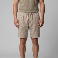 Herren Leinenshorts mit Tunnelzug | Reinald