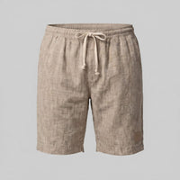 Herren Leinenshorts mit Tunnelzug | Reinald