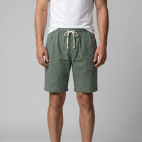 Herren Leinenshorts mit Tunnelzug | Reinald