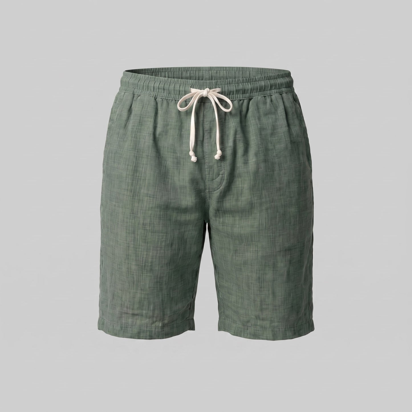 Herren Leinenshorts mit Tunnelzug | Reinald_25