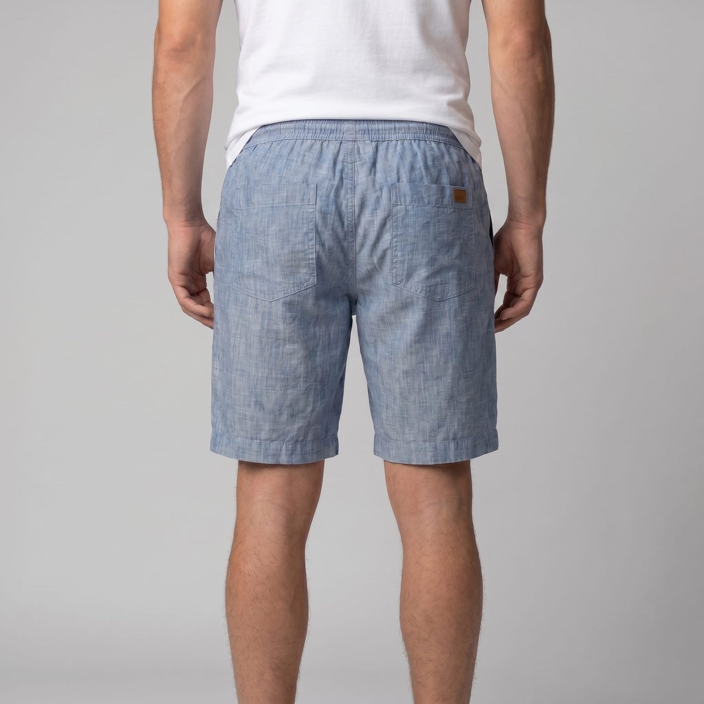 Herren Leinenshorts mit Tunnelzug | Reinald_28