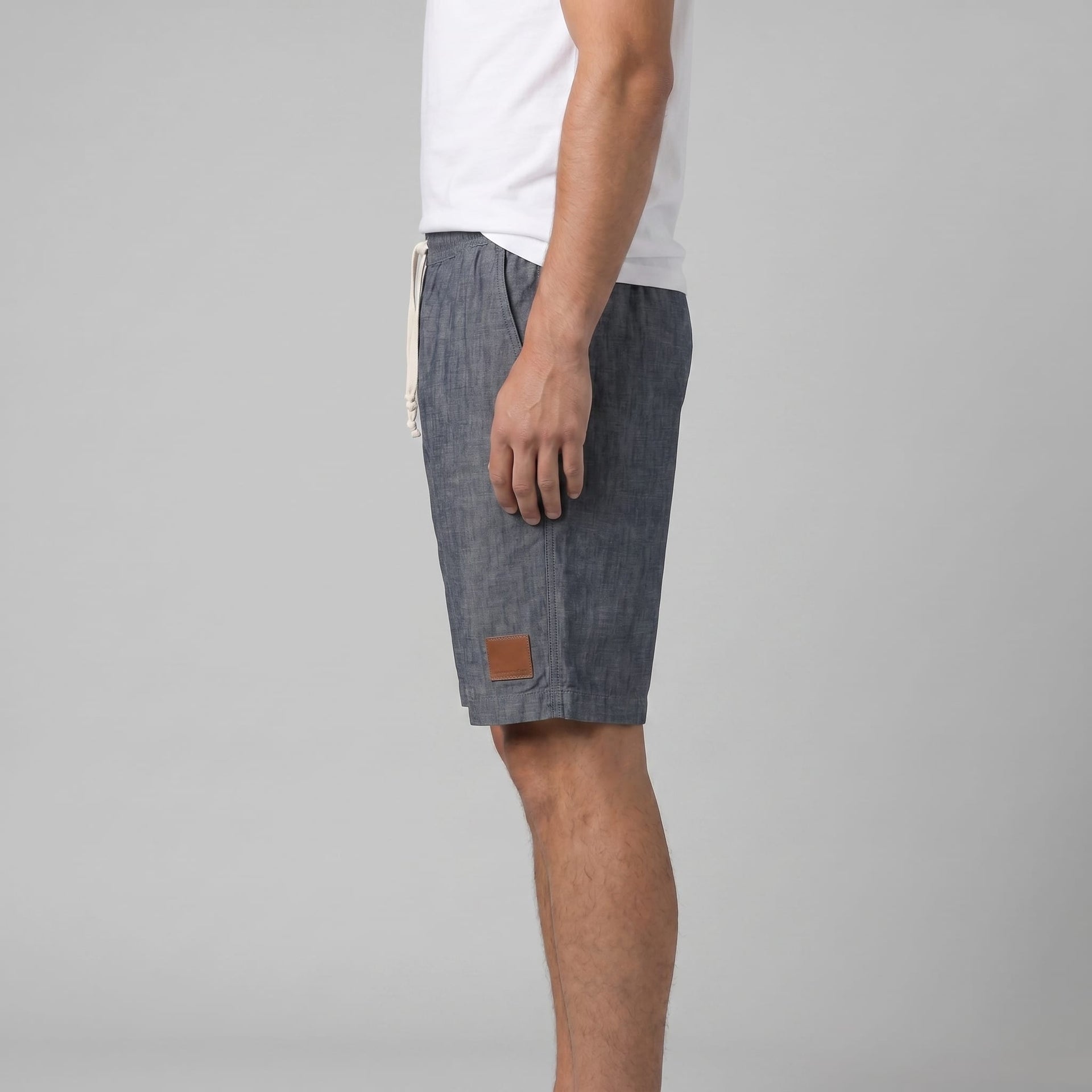 Herren Leinenshorts mit Tunnelzug | Reinald