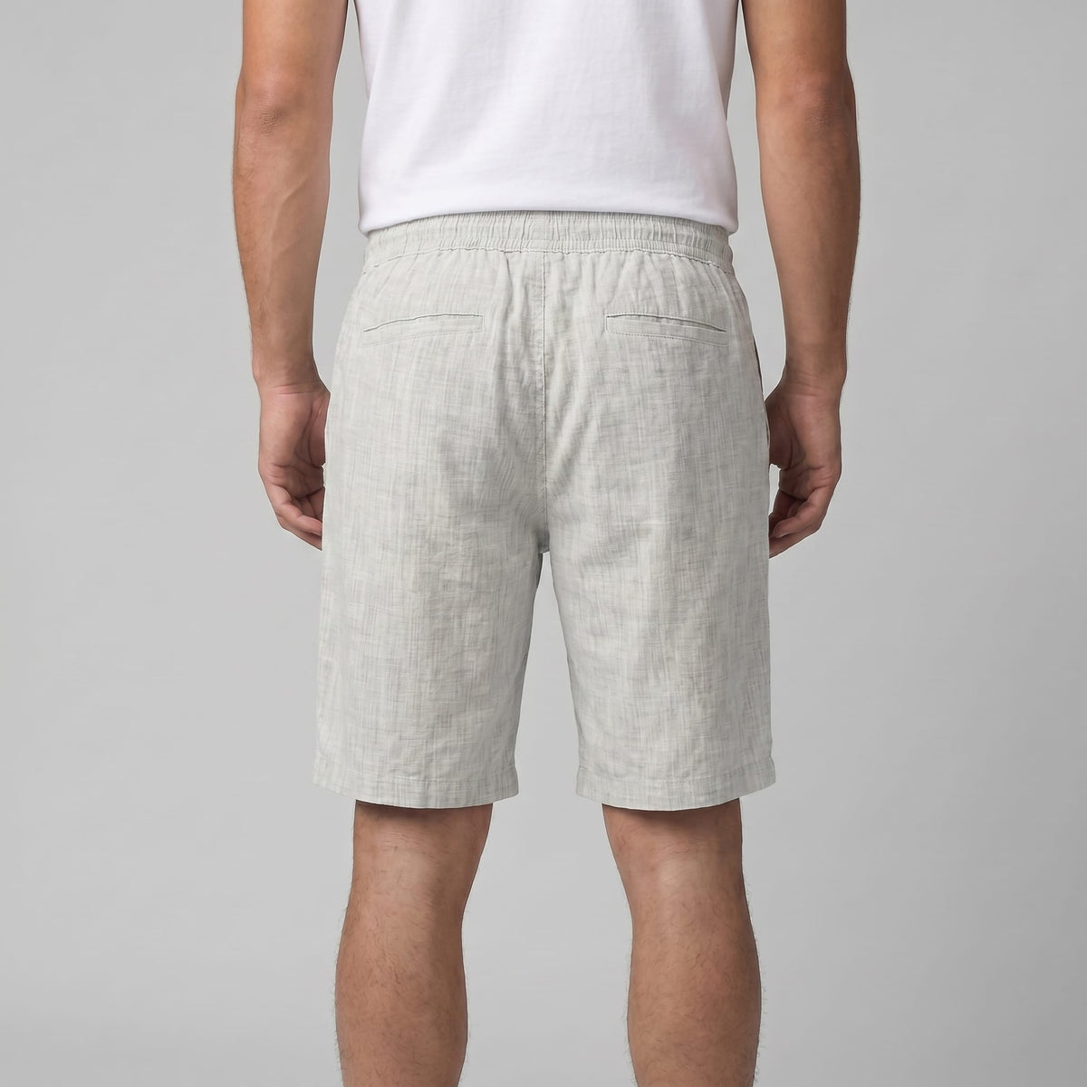 Herren Leinenshorts mit Tunnelzug | Reinald