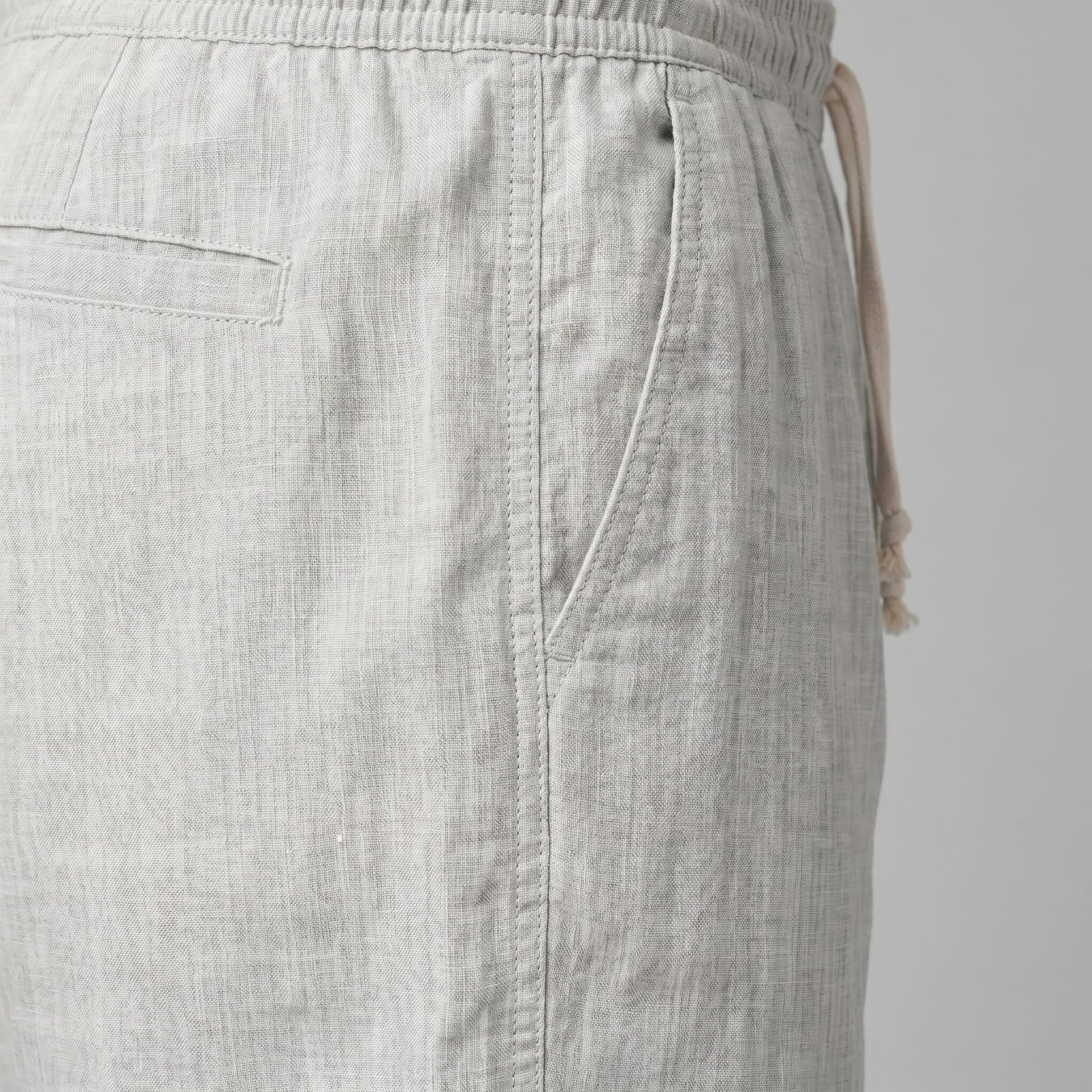 Herren Leinenshorts mit Tunnelzug | Reinald