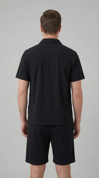 Herren Cordset Kurzarmhemd und Shorts | Bertram