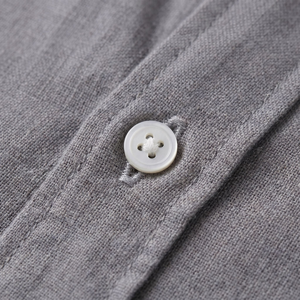 Herren Leinenhemd Button-Down mit Brusttasche | Hartmut_12