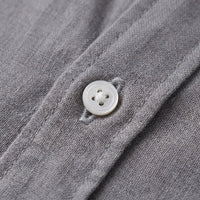 Herren Leinenhemd Button-Down mit Brusttasche | Hartmut