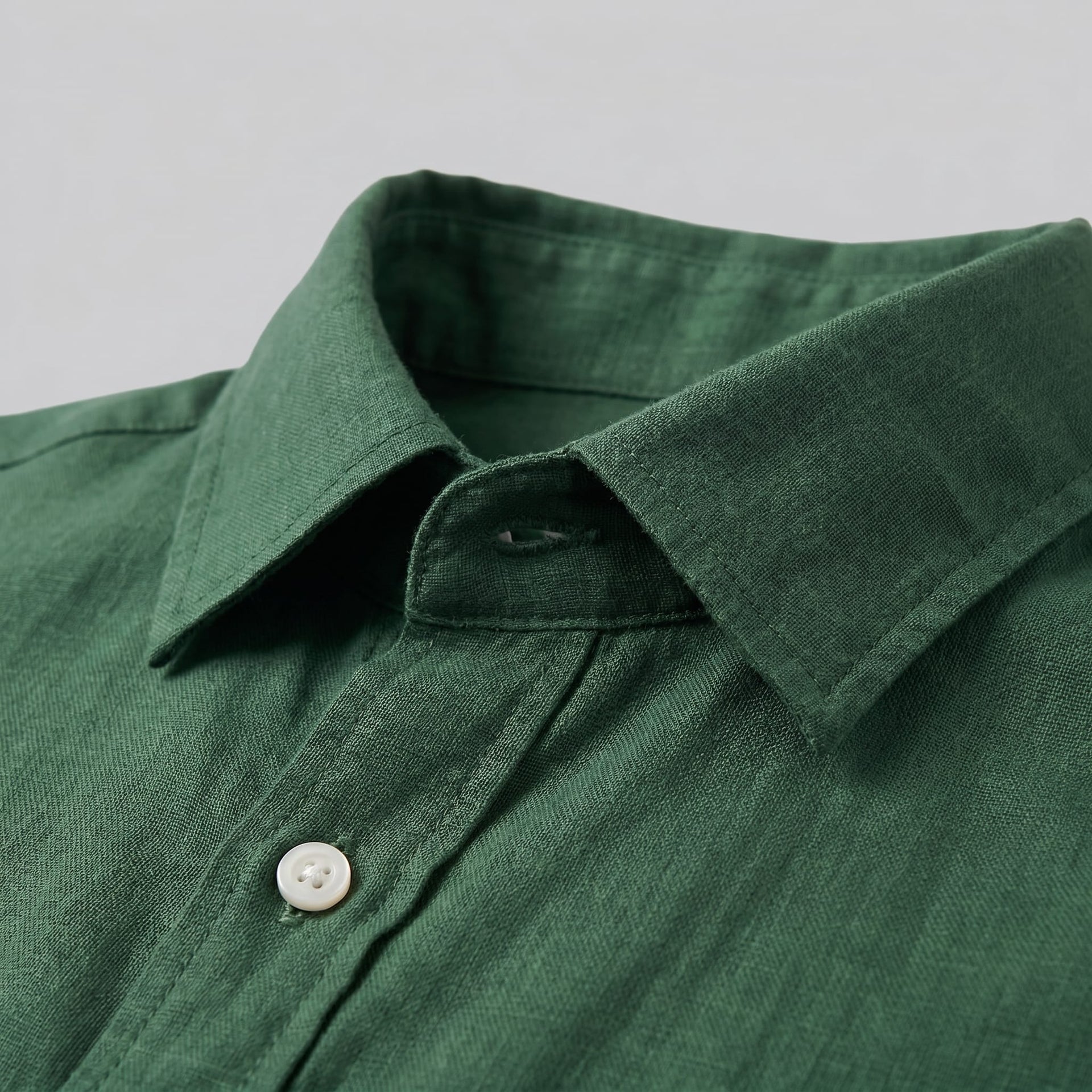 Herren Leinenhemd Button-Down mit Brusttasche | Hartmut