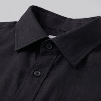 Herren Leinenhemd Button-Down mit Brusttasche | Hartmut
