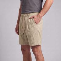 Herren Leinenshorts mit Bundfalten | Reiner