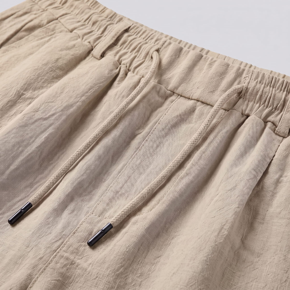 Herren Leinenshorts mit Bundfalten | Reiner_11