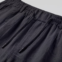 Herren Leinenshorts mit Bundfalten | Reiner