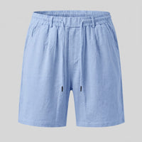 Herren Leinenshorts mit Bundfalten | Reiner