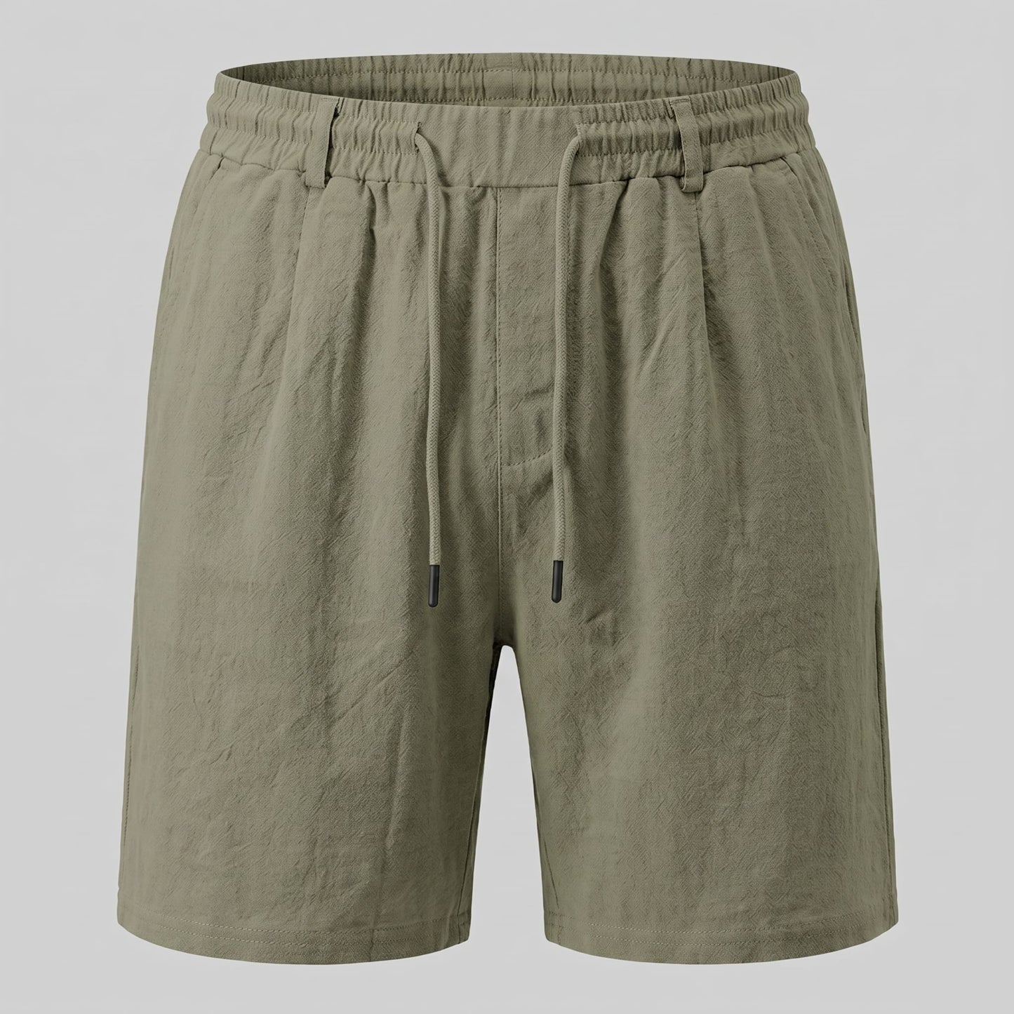 Herren Leinenshorts mit Bundfalten | Reiner_20