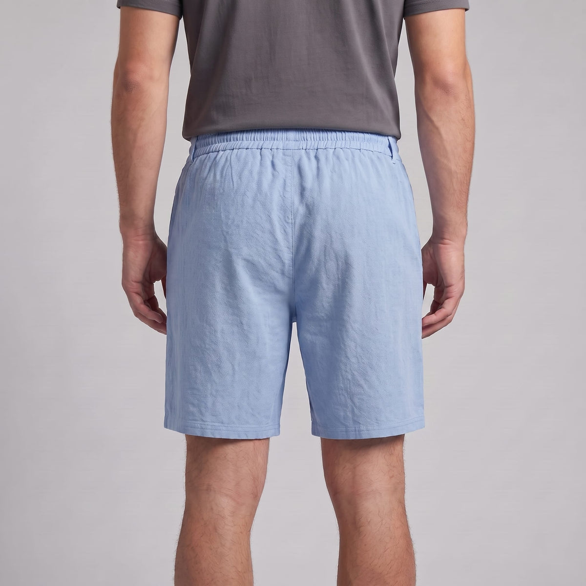 Herren Leinenshorts mit Bundfalten | Reiner