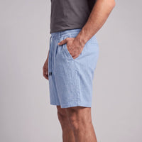 Herren Leinenshorts mit Bundfalten | Reiner