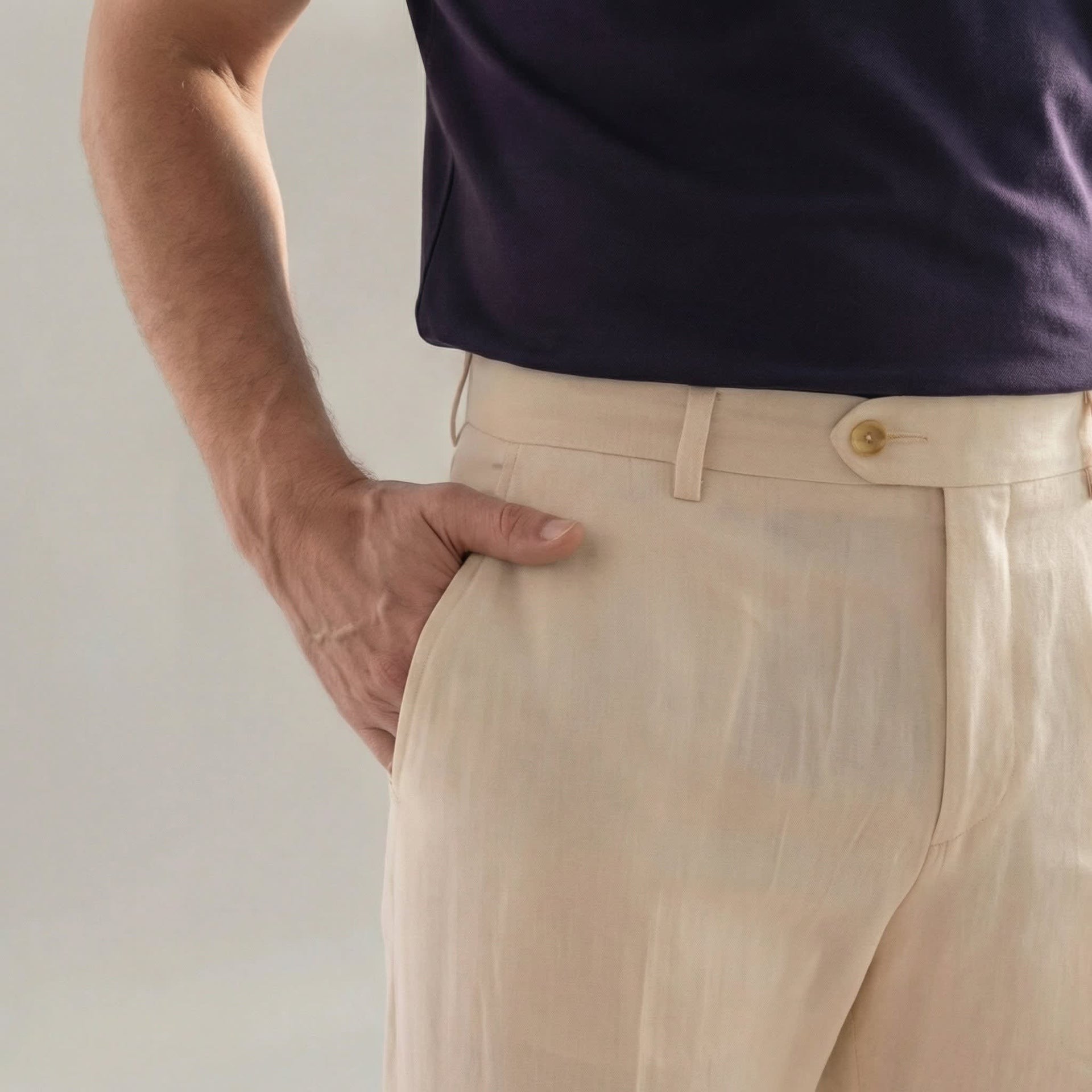 Herren Leinenhose Regular Fit | Winfried