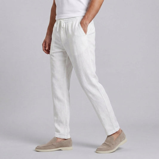 Herren Leinenhose mit Kordelzug | Wolfgang_1