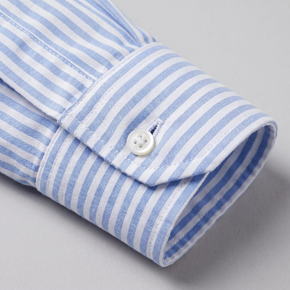 Herren Leinenhemd gestreift Button-Down | Hartwig