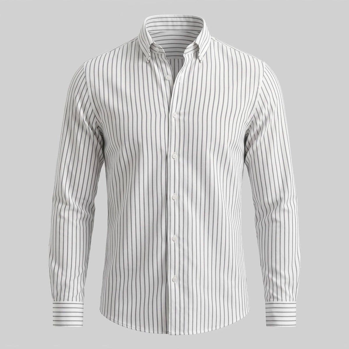 Herren Leinenhemd gestreift Button-Down | Hartwig_6