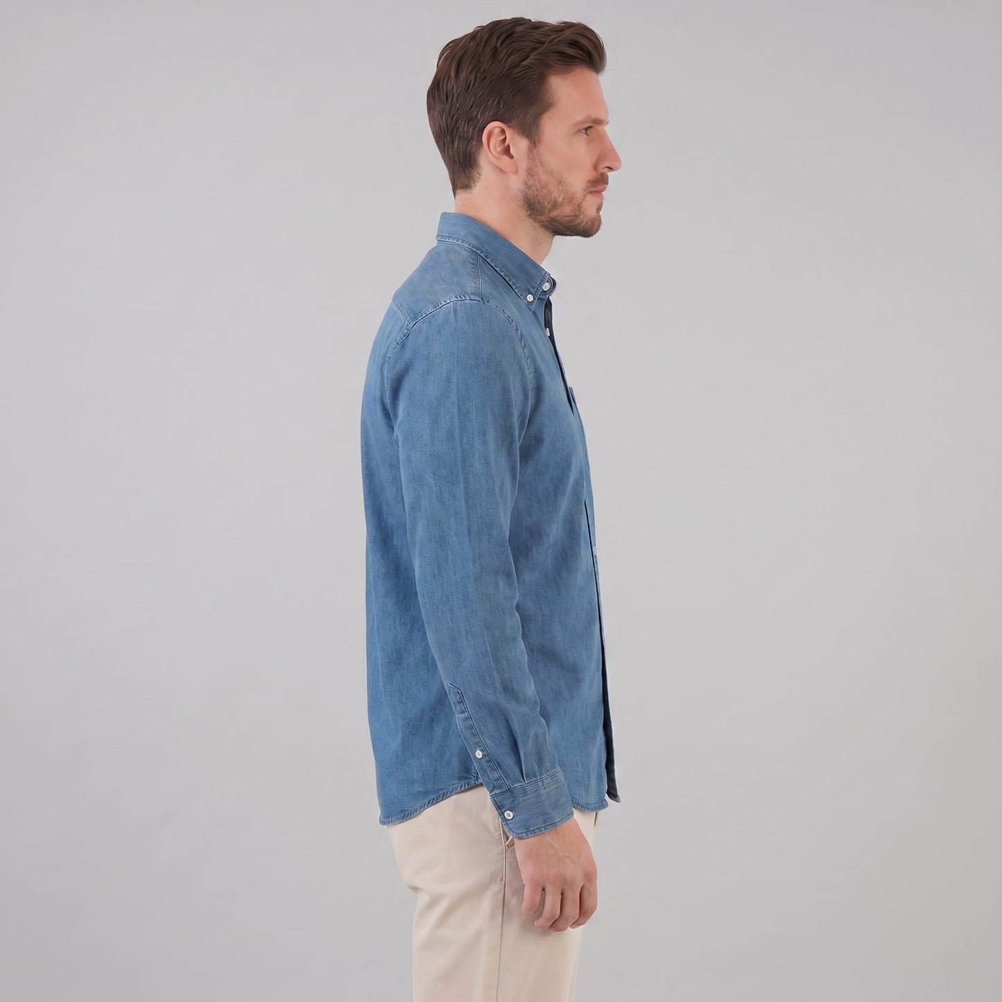 Herren Hemd Button-Down mit Brusttasche | Heinrich_10