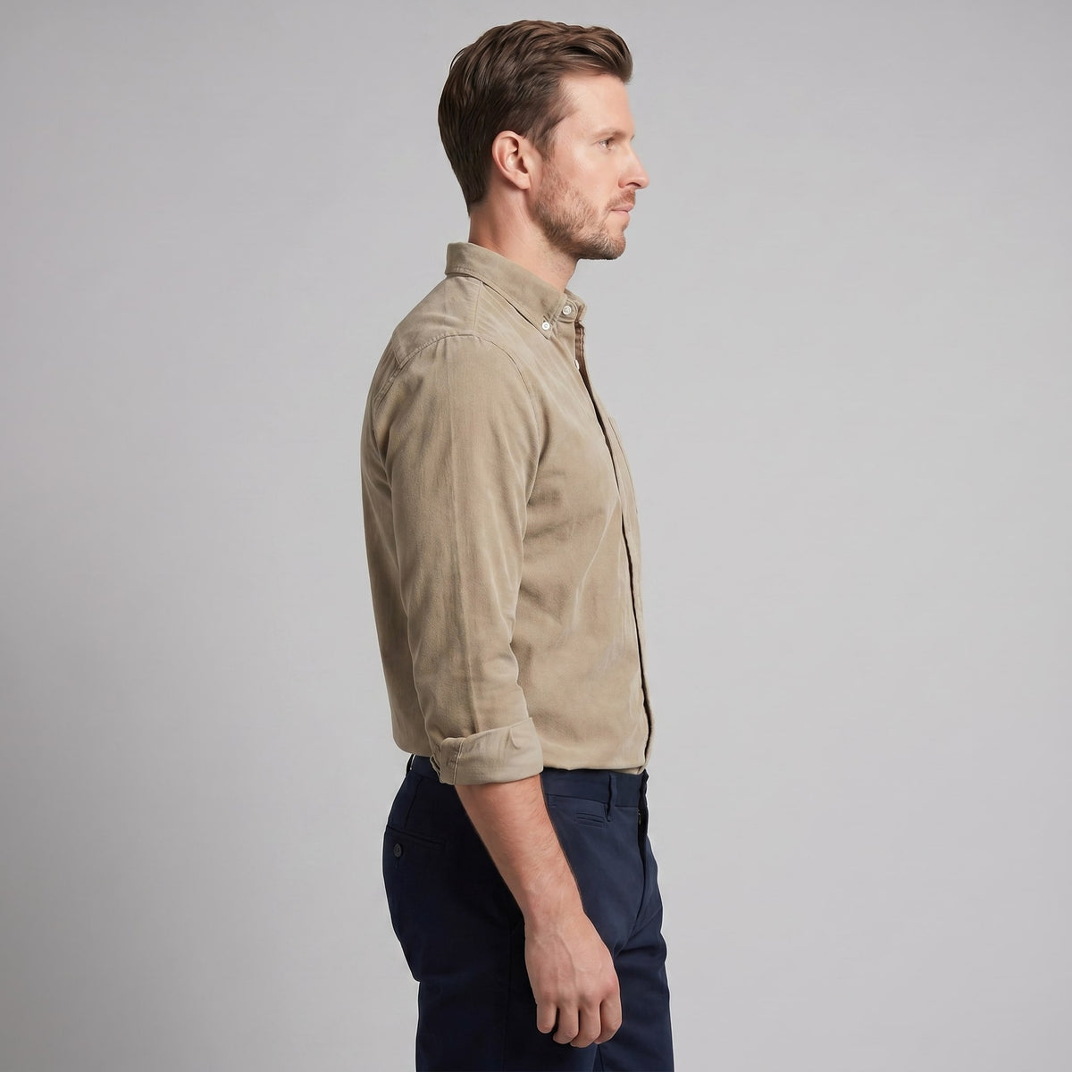 Herren Hemd Button-Down mit Brusttasche | Heinrich
