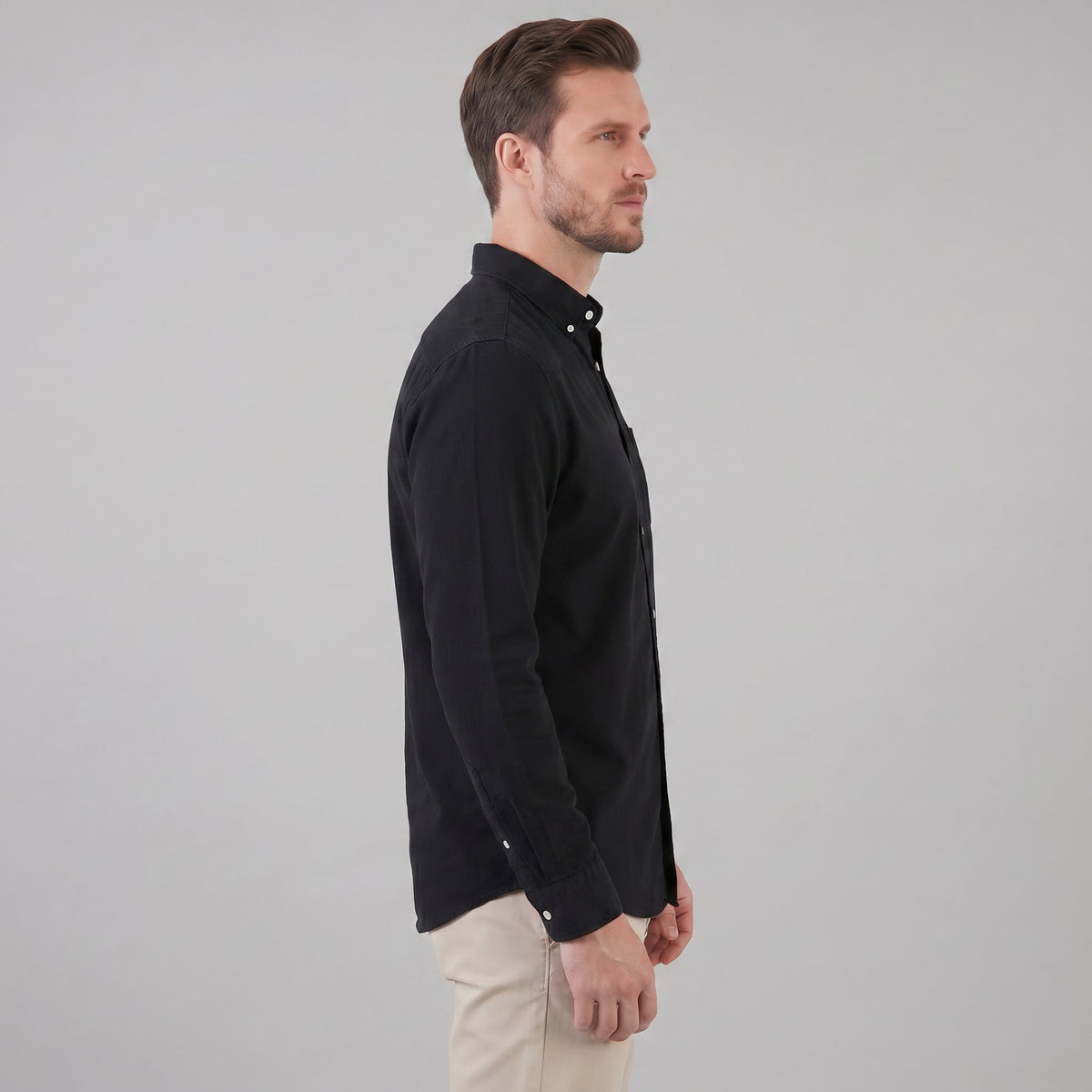 Herren Hemd Button-Down mit Brusttasche | Heinrich_5