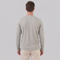 Herren Henleyshirt Langarm mit Brusttasche | Helge