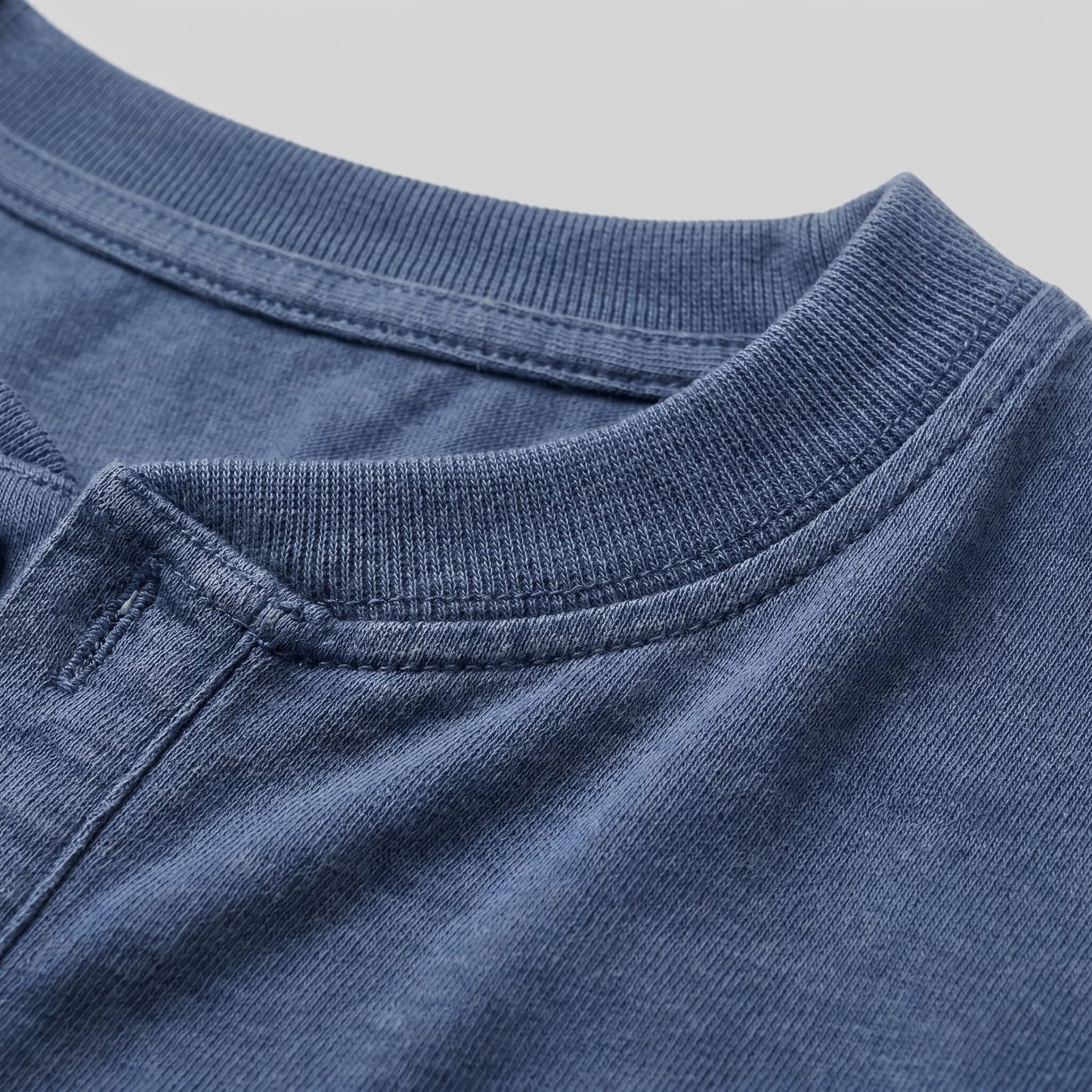 Herren Henleyshirt Langarm mit Brusttasche | Helge_8